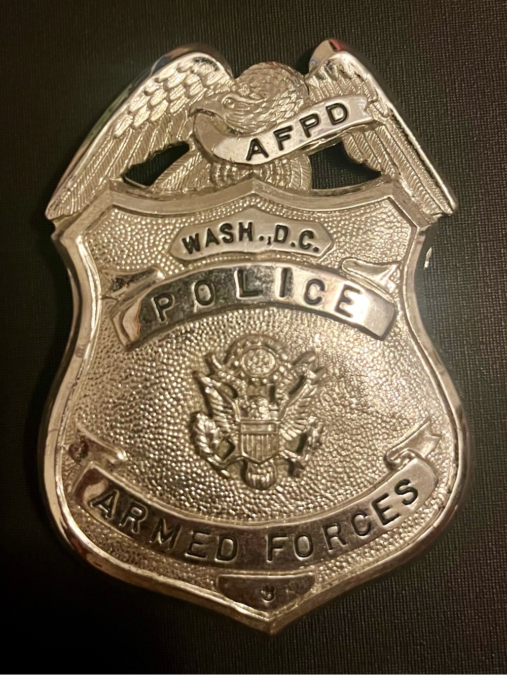 Washington D.C. Police Armed Forces Badge